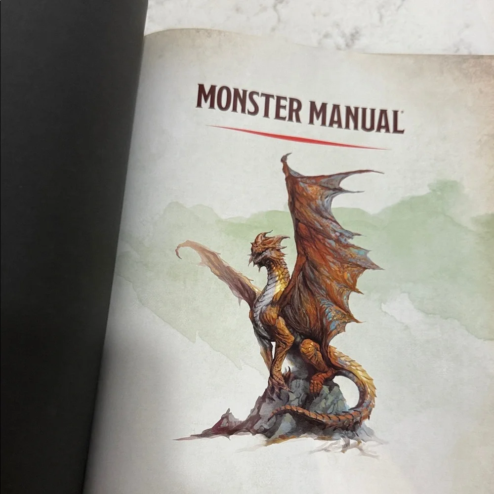 Hardcover Dungeons and Dragons Monster Manual 2014